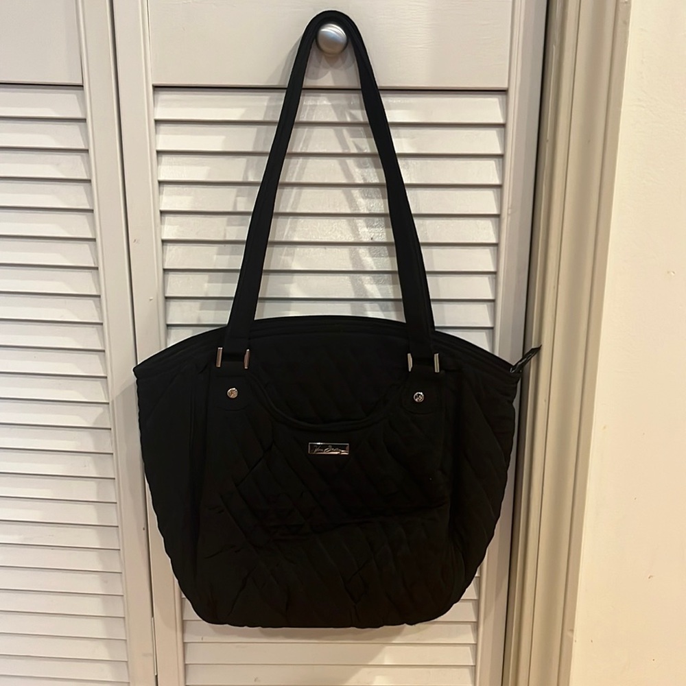 Black Vera Bradley shoulder purse
